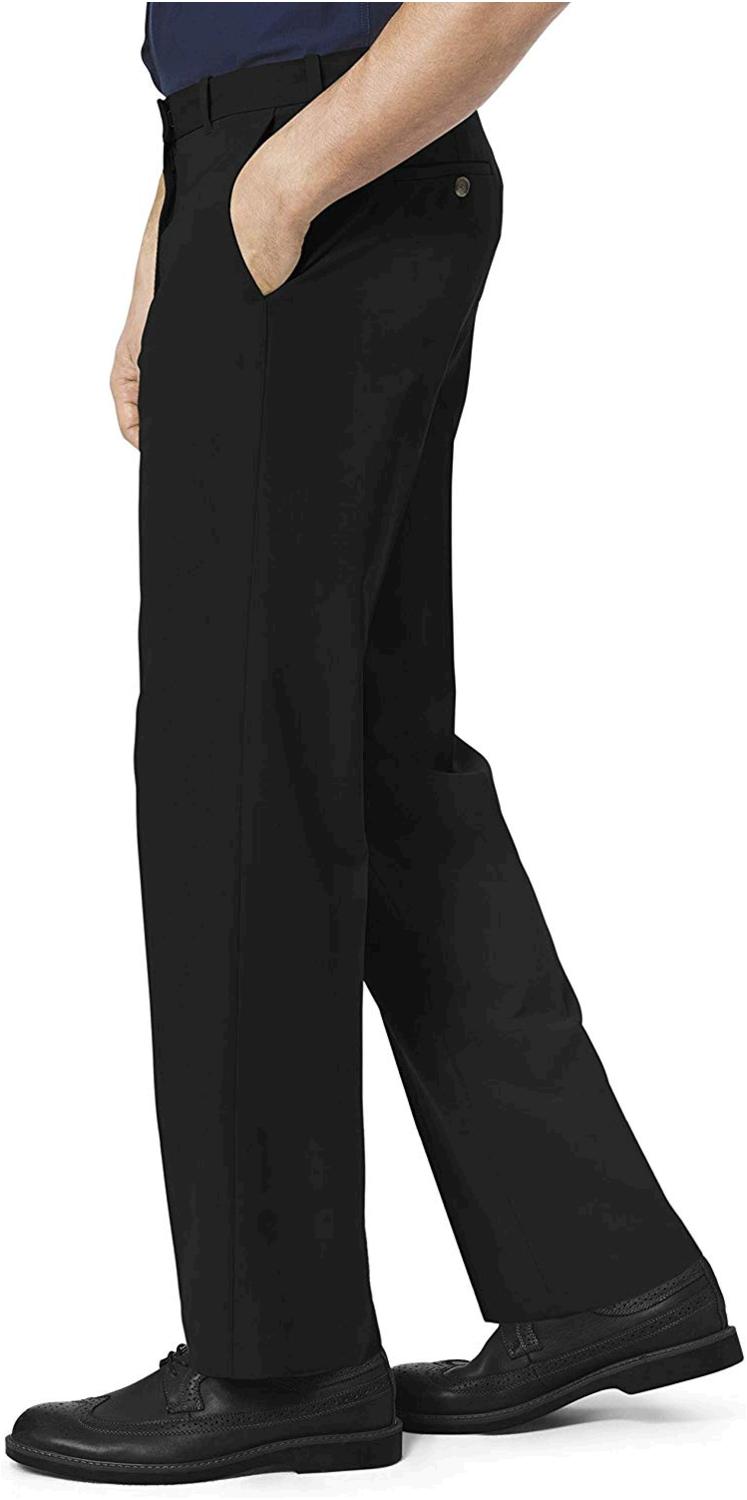 van heusen men's flex flat front straight fit pant