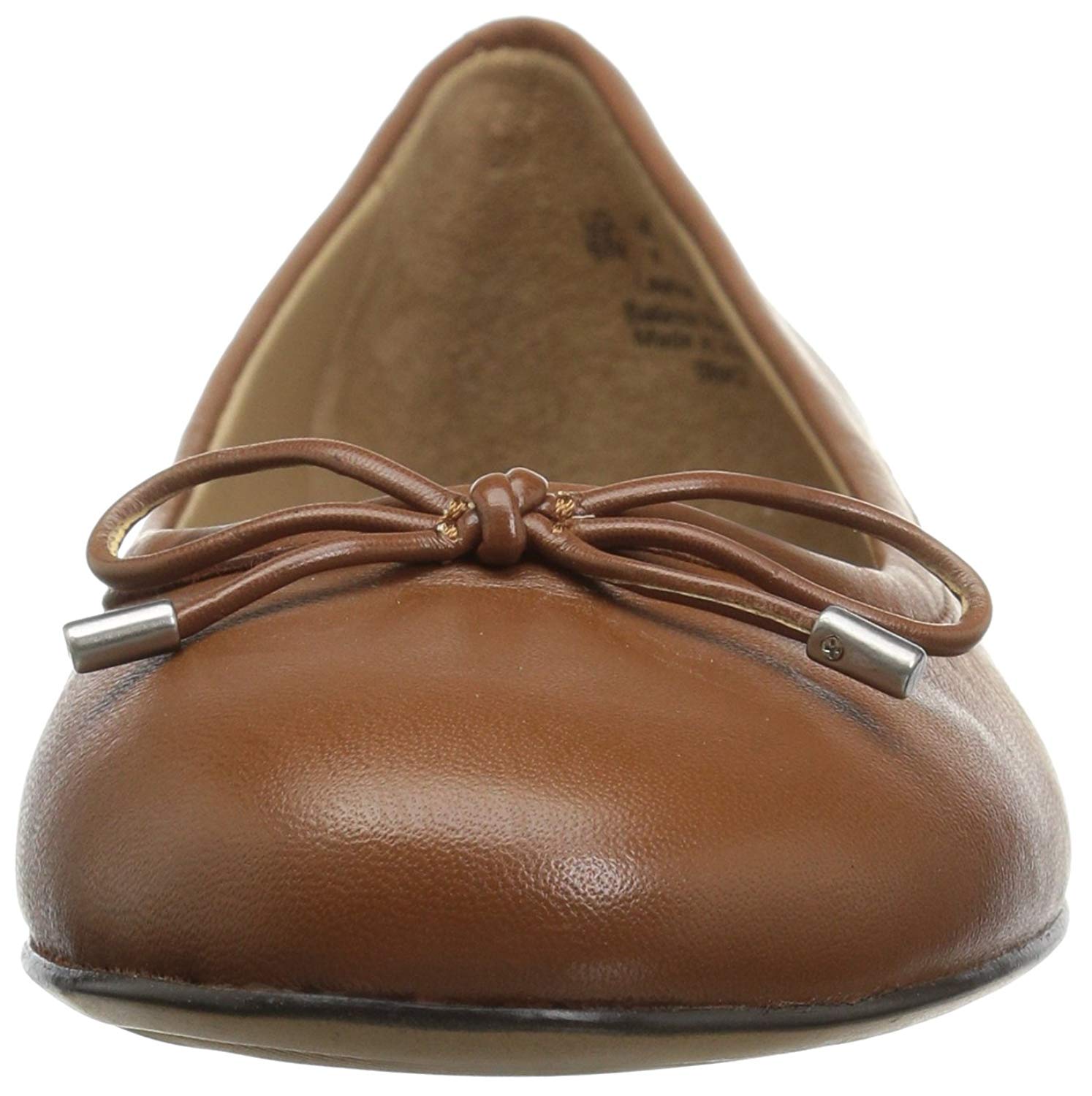 Naturalizer Womens Grace Leather Round Toe Ballet Flats, Saddle Tan, Size 6.0 xM eBay