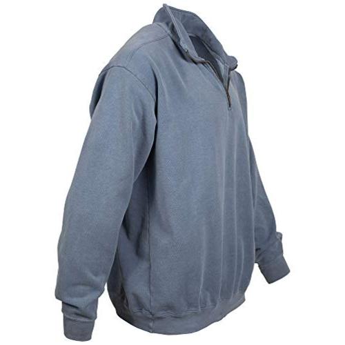 comfort colors men's adult 1 4 zip sweatshirt style 1580