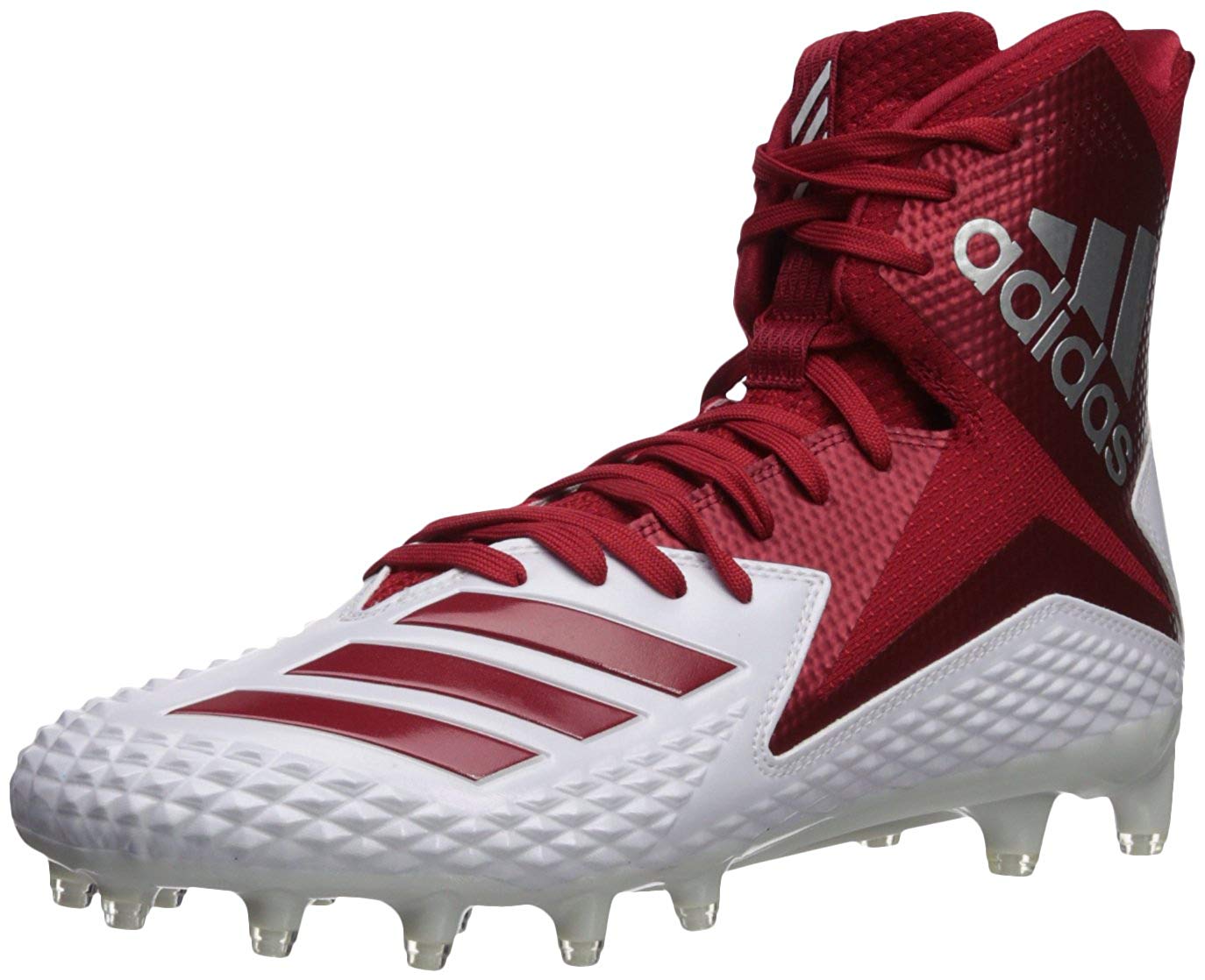 Adidas Mens Freak X Carbon High Hight Top Lace Up Soccer Sneaker, Red ...