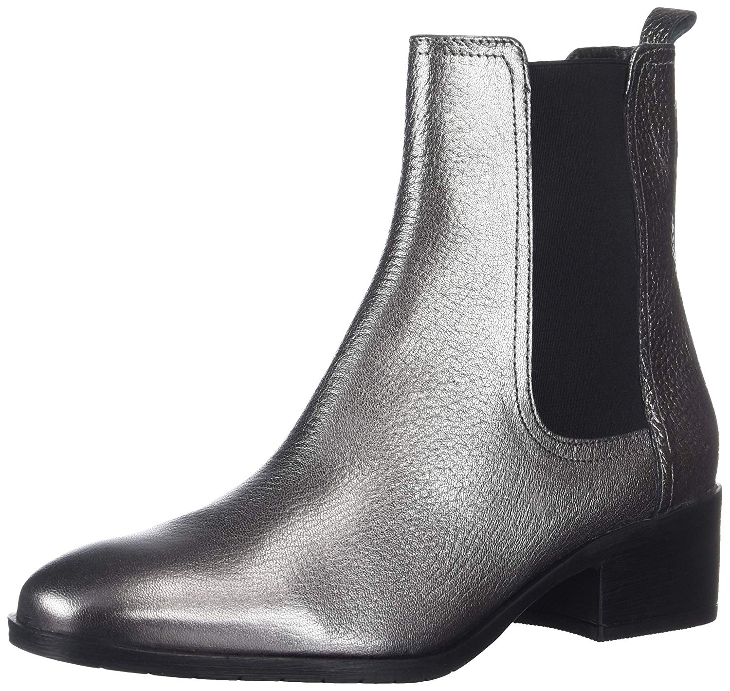 pewter chelsea boots