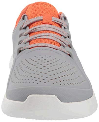 crocs grey orange