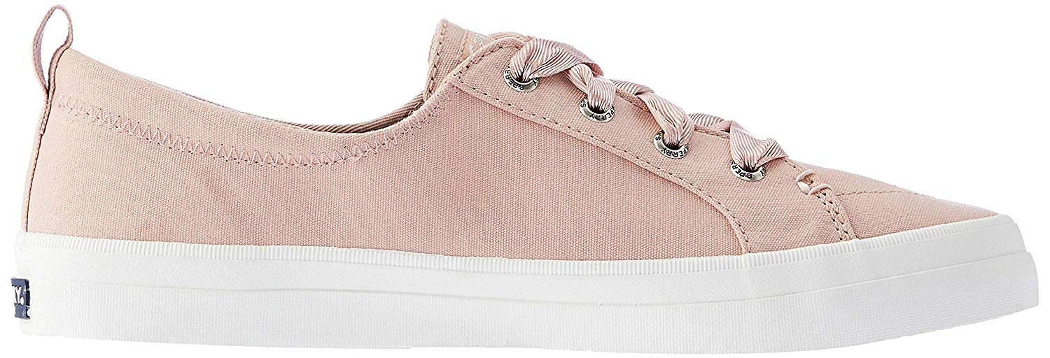 sperry crest vibe satin lace white