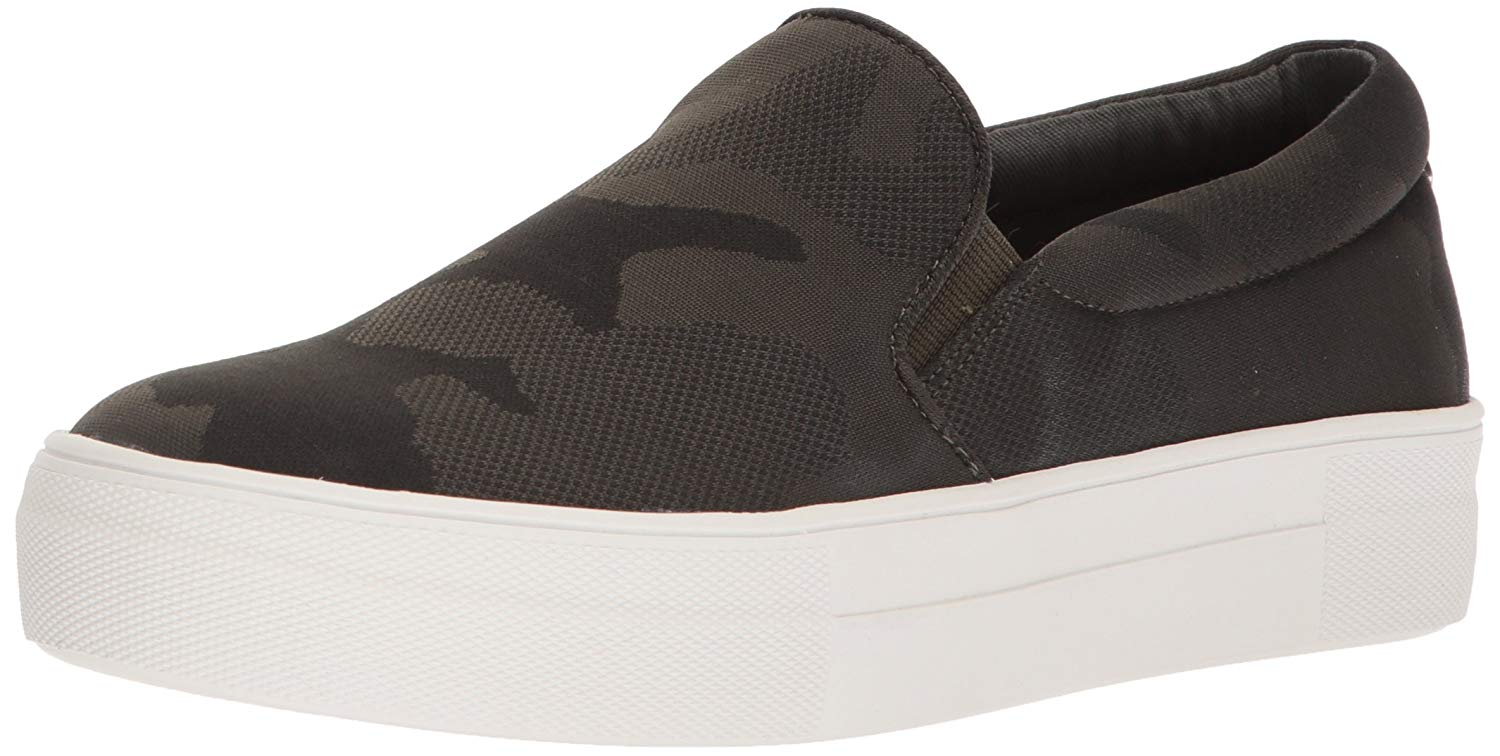 steve madden camo slip on