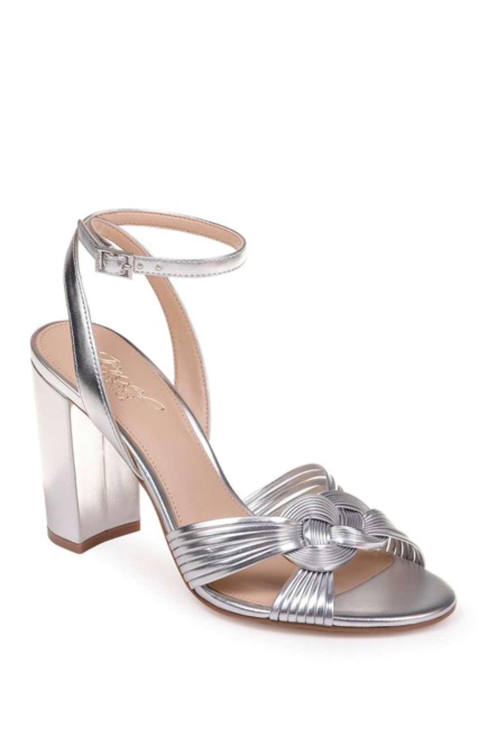 badgley mischka ankle strap