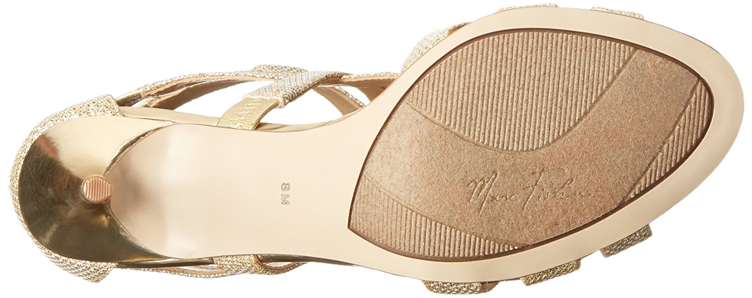 Marc Fisher Womens Nala Open Toe Formal Strappy Sandals, Gold, Size 8.5 xxiC | eBay