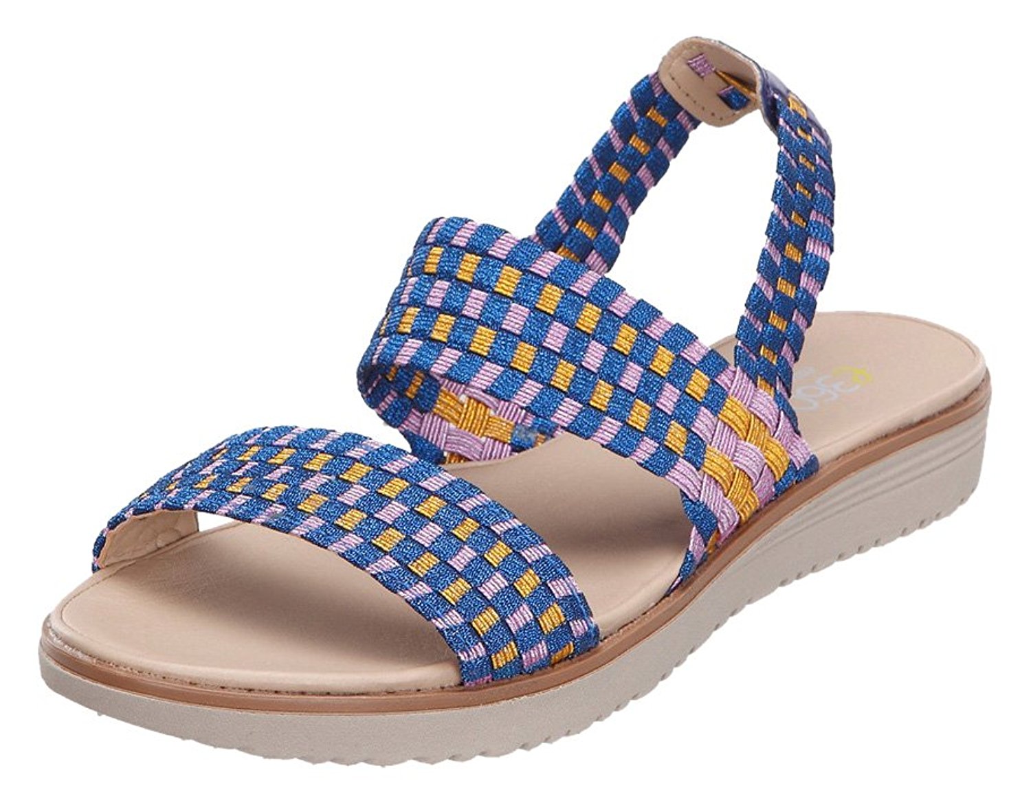 Easy Spirit Womens TALINI Open Toe Casual Slide Sandals Blue Size 9.5 Easy Spirit Womens TALINI Open Toe Casual Slide Sandals Blue Size 9.5