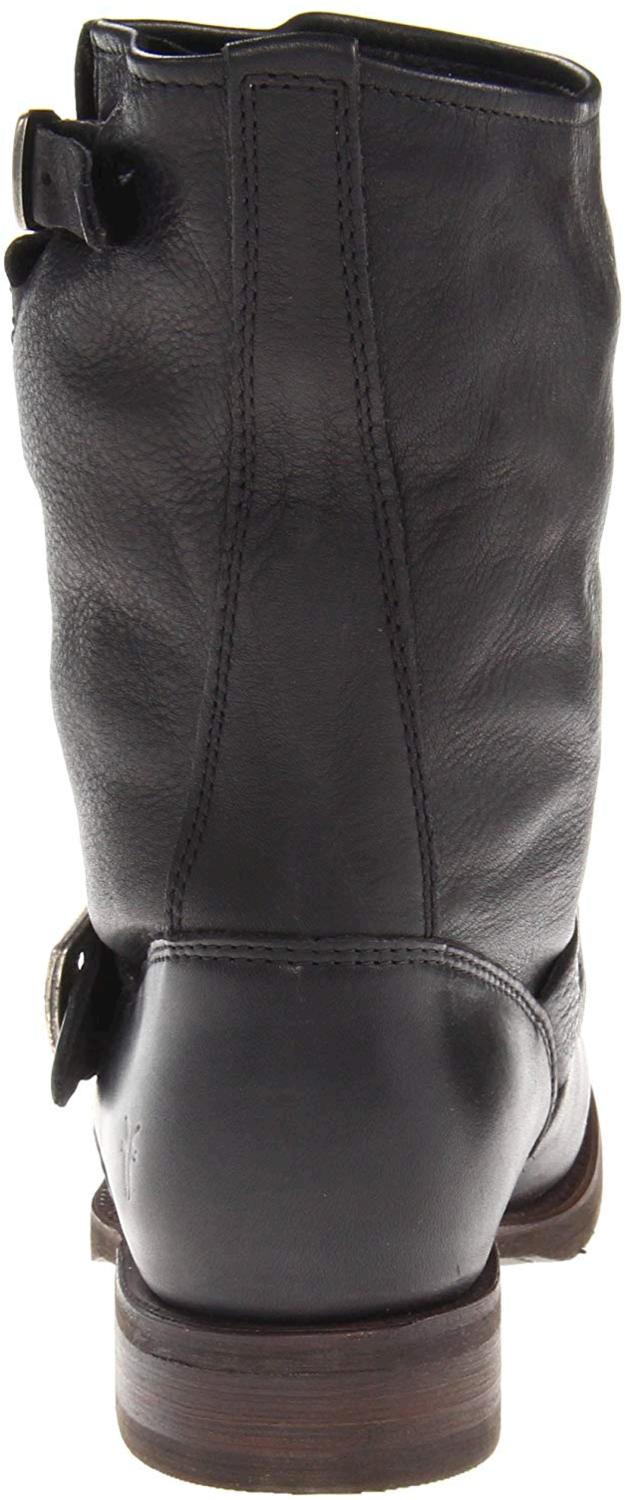 FRYE Womens Veronica Leather Closed Toe Mid-Calf Fashion Boots, Black