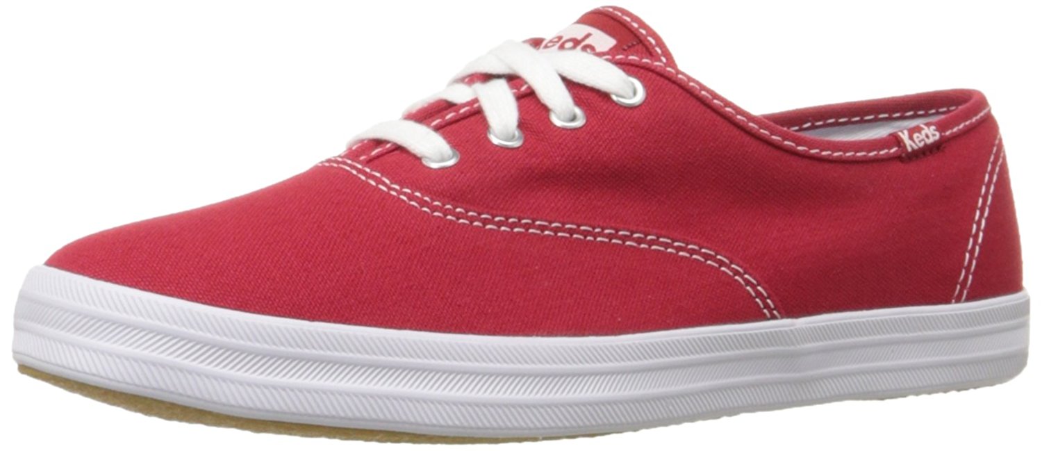 Keds Feminino Champion Canvas Low Top Lace Up Fashion Tênis Red Keds Tênis Feminino Champion Canvas Low Top Lace Up Fashion Tênis Keds Red b6ea61