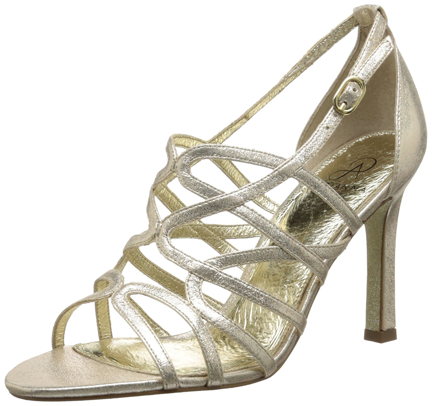 Adrianna Papell Women's Elda Dress Pump Gold Size 10.0 Adrianna Papell Women's Elda Dress Pump Gold Size 10.0