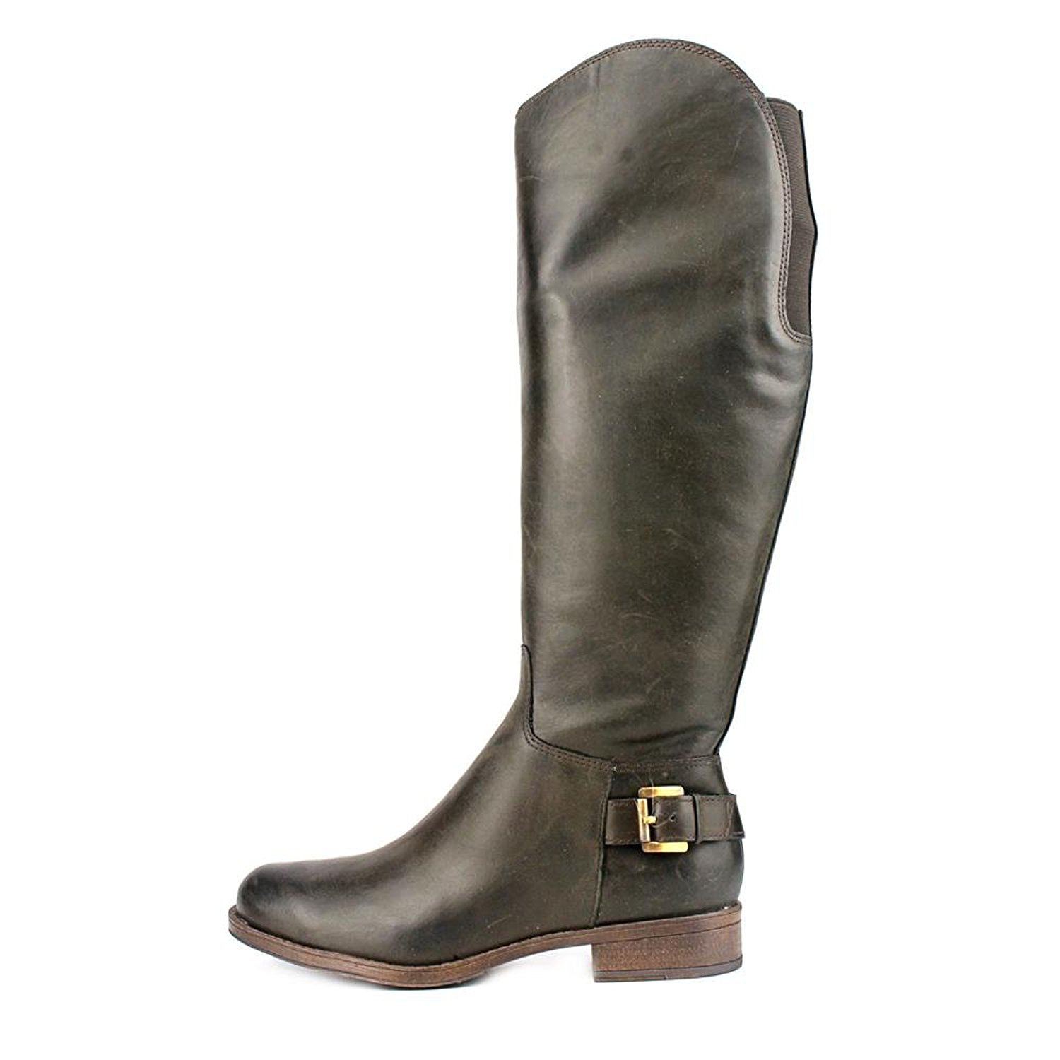 GUESS Womens Lurie Leather Almond Toe Knee High Fashion Boots Brown Size 6.5 i GUESS Womens Lurie Leather Almond Toe Knee High Fashion Boots Brown Size 6.5 i