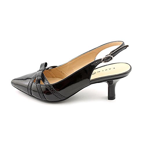 Karen Scott Womens MYANN Pointed Toe SlingBack Classic Pumps Black Size 6.5 Karen Scott Womens MYANN Pointed Toe SlingBack Classic Pumps Black Size 6.5