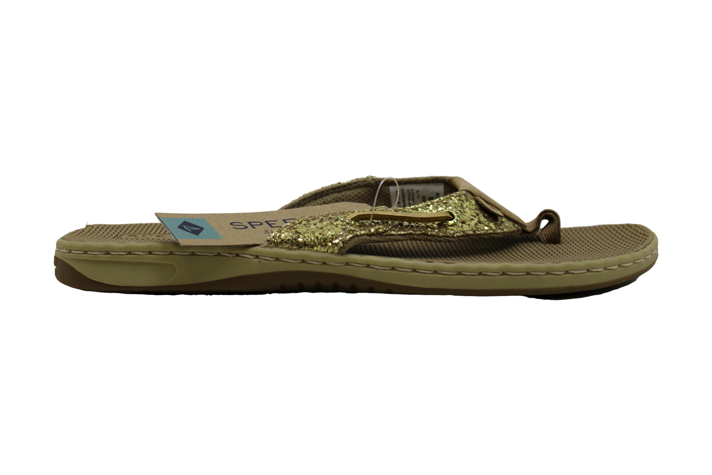 sperry women's seafish flip flops