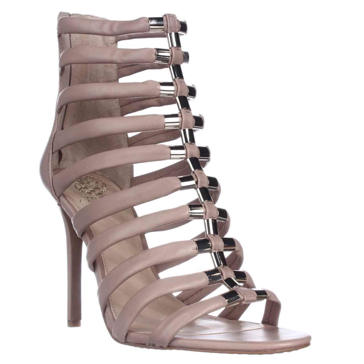 Vince Camuto Womens Troy Leather Open Toe Special Occasion Sandbar Size 90 9p Vince Camuto Womens Troy Leather Open Toe Special Occasion Sandbar Size 90 9p