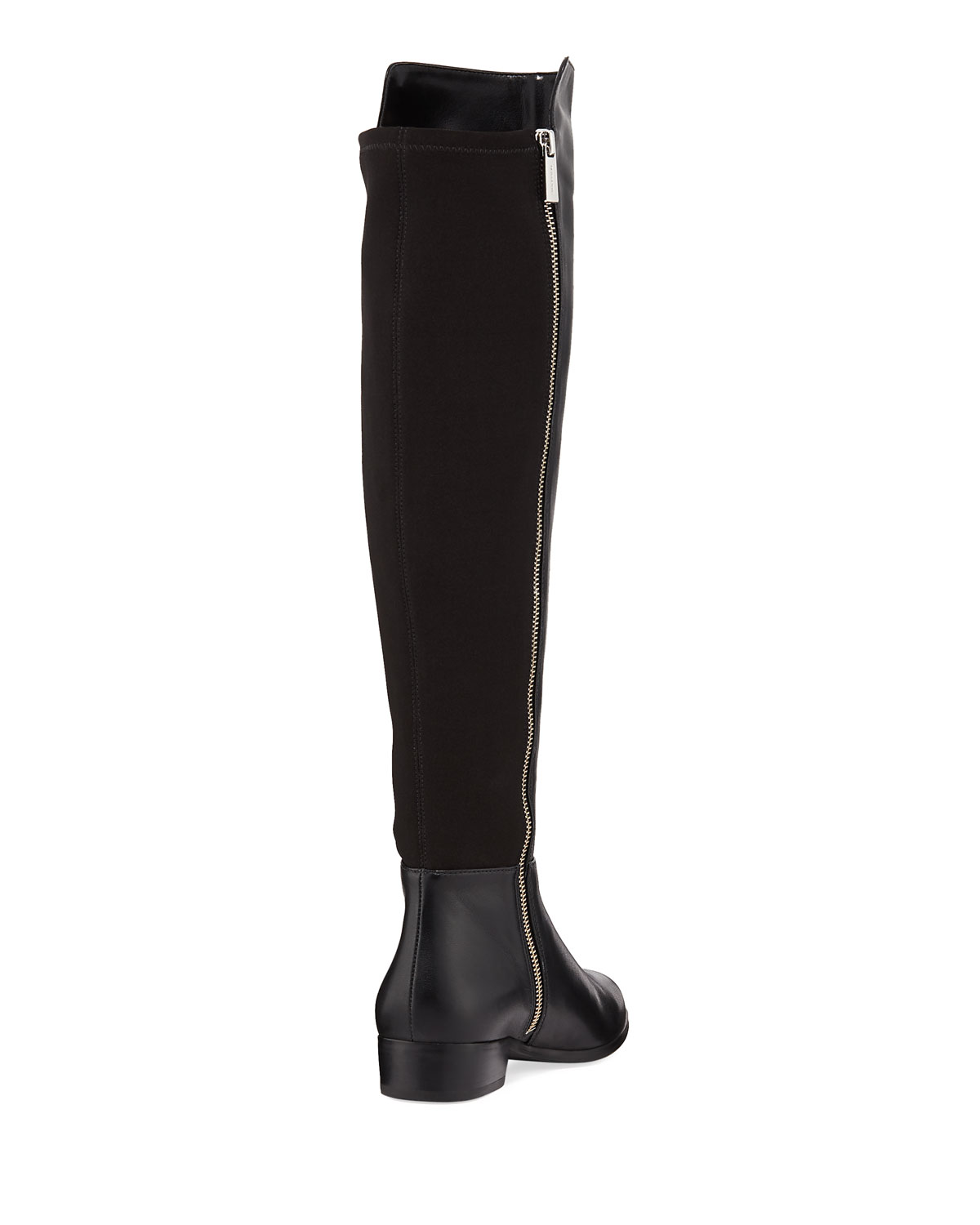 michael michael kors bromley leather boots