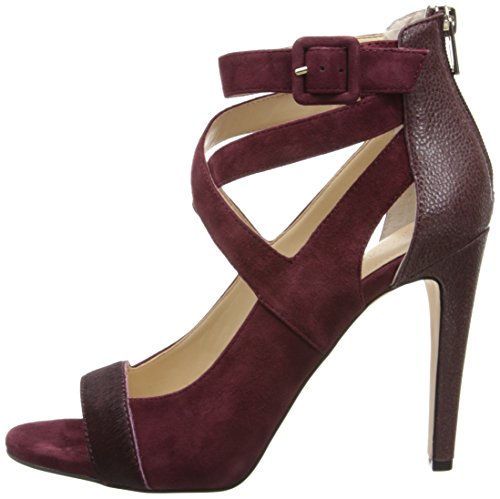 Calvin Klein Womens Saren Open Toe Special Occasion Ankle Strap Port Size 80 Calvin Klein Womens Saren Open Toe Special Occasion Ankle Strap Port Size 80