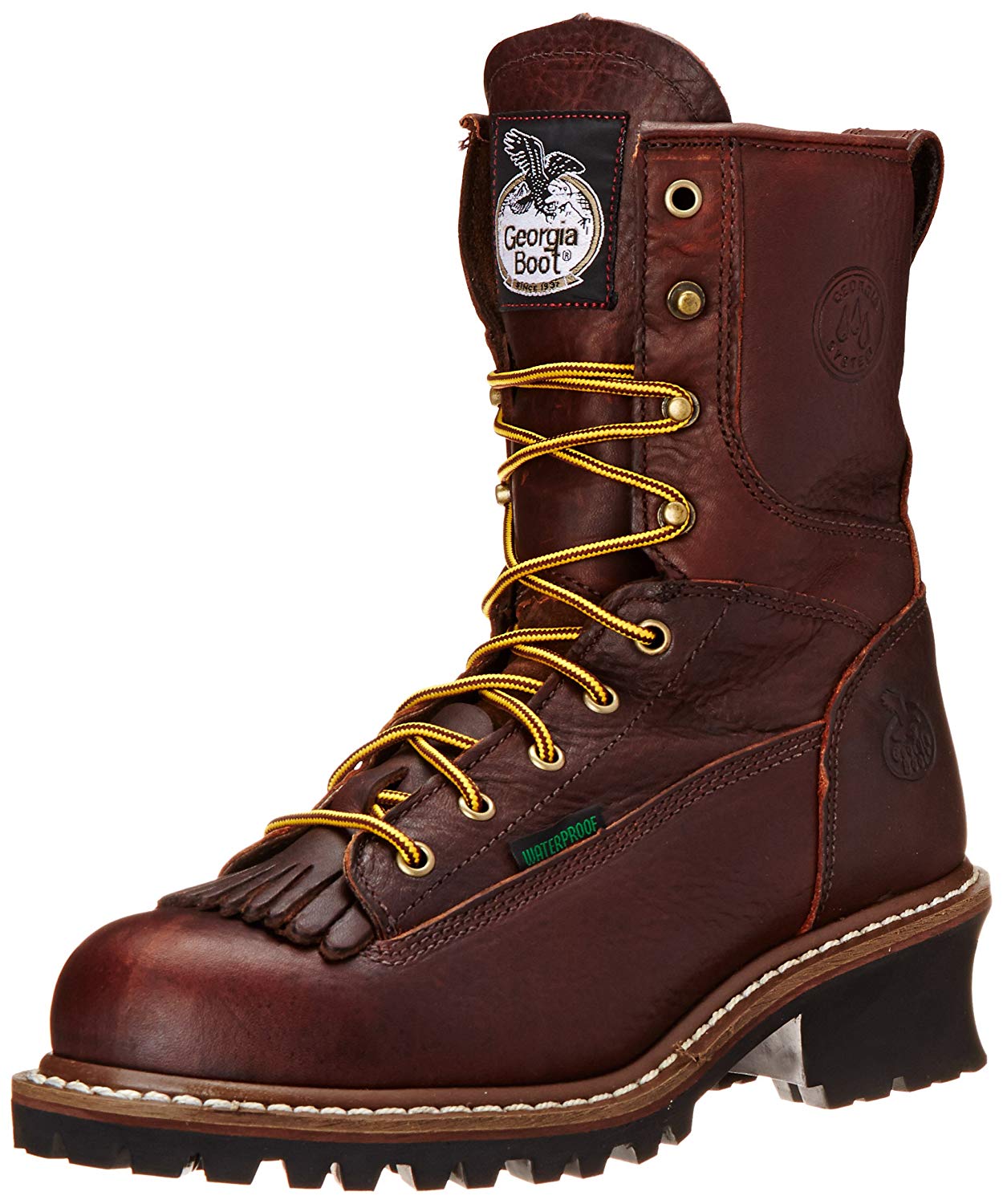 Georgia Boot Men's Loggers G7313 Work Boot, Brown, Size 12.0 vFHg | eBay
