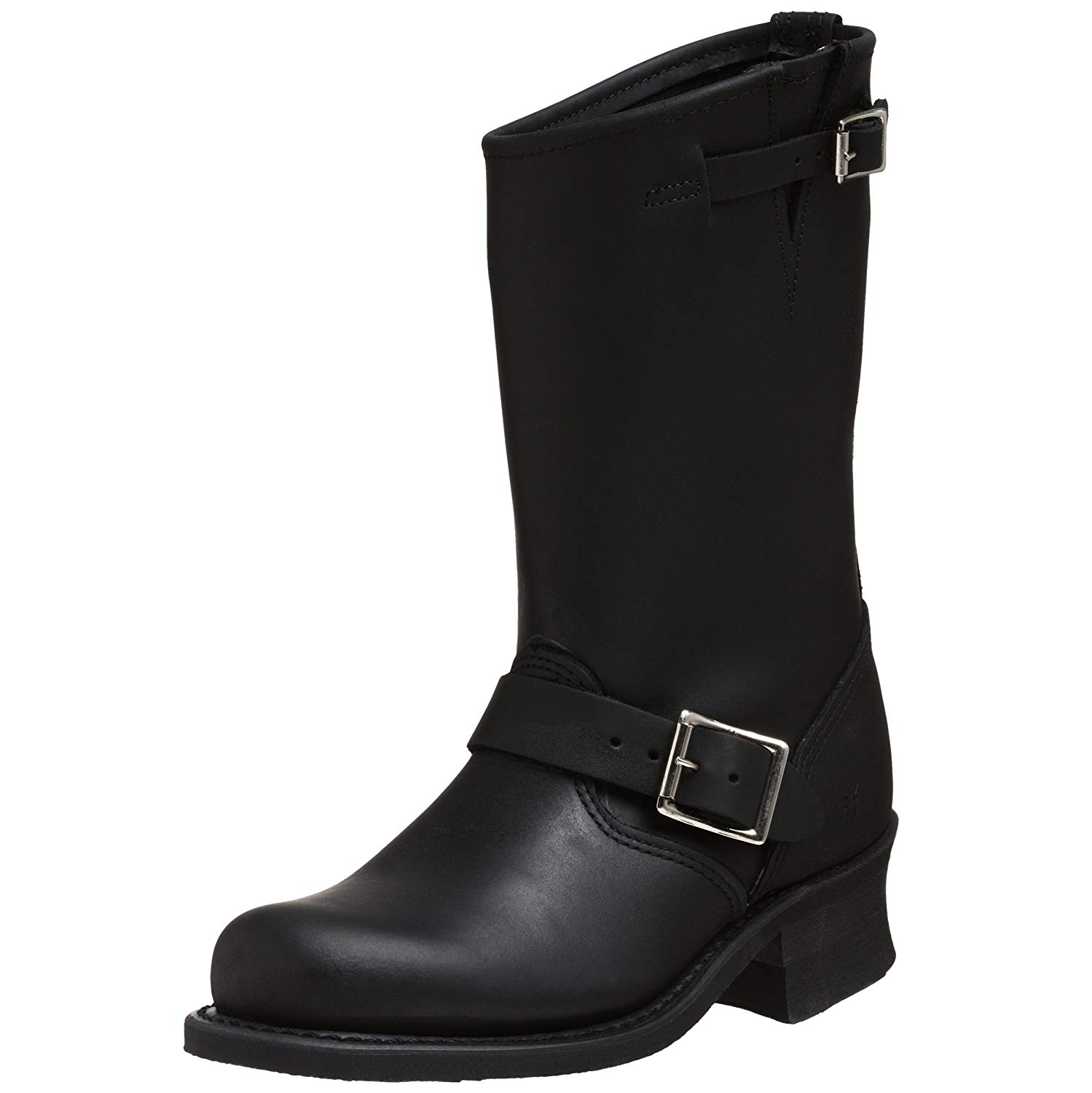 Frye Womens Engineer 12R Leather Closed Toe Mid-Calf, Black-77400, Size ...