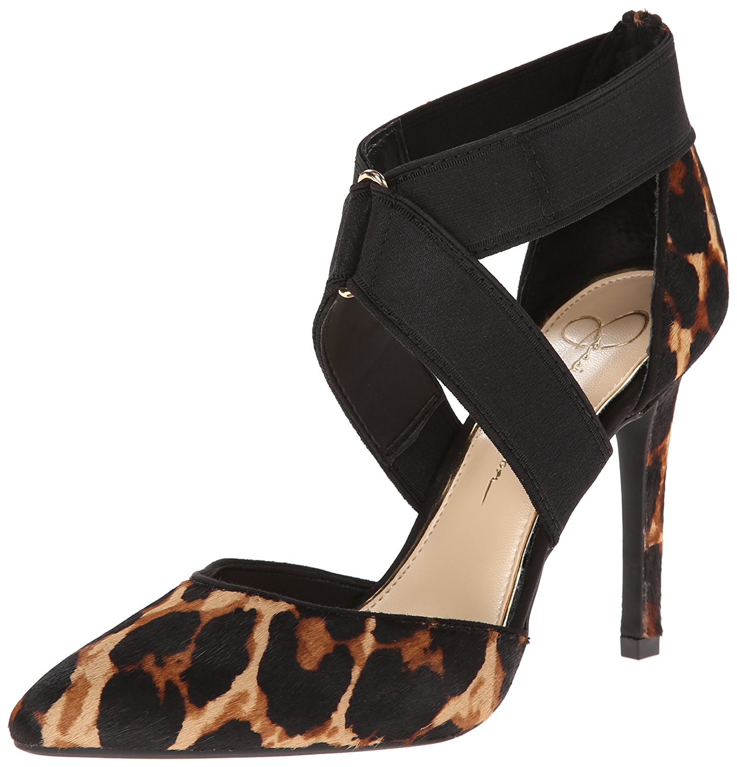 Jessica Simpson Women's Venita2 Dress Pump Natural/Black Size 9.0 Jessica Simpson Women's Venita2 Dress Pump Natural/Black Size 9.0