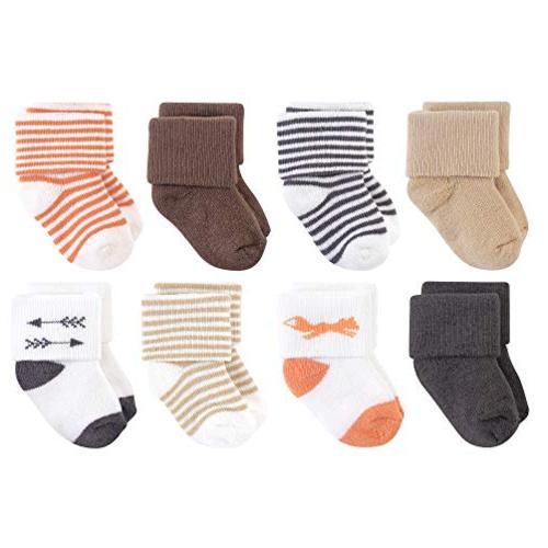 Touched by Nature Baby Organic Cotton Socks 8 Size 0-6 Months 2 Shoes ...