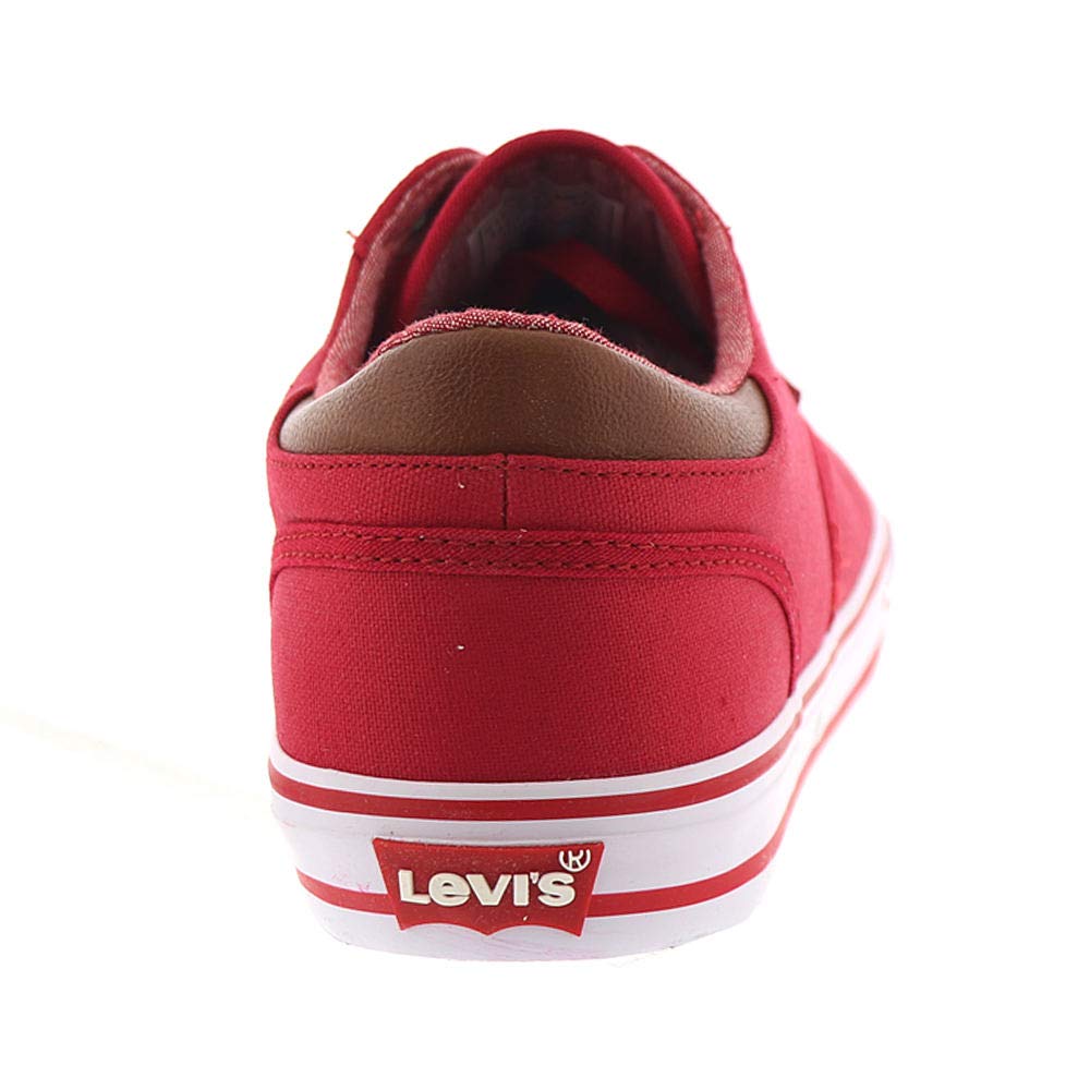 red levi shoes