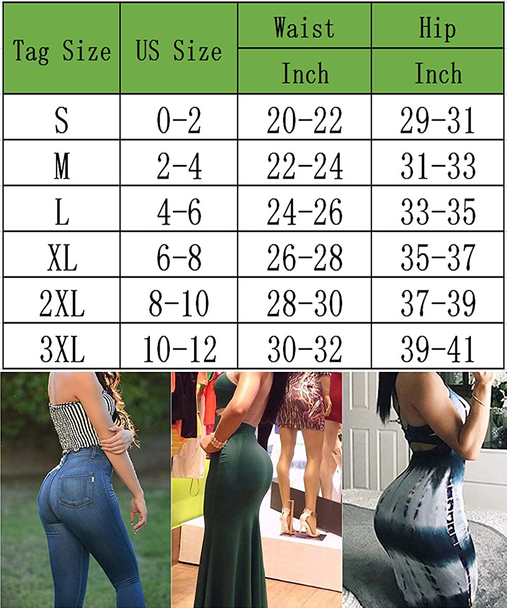 FUT Womens Body Shaper Butt Lifter Tummy Control Seamless Panty
