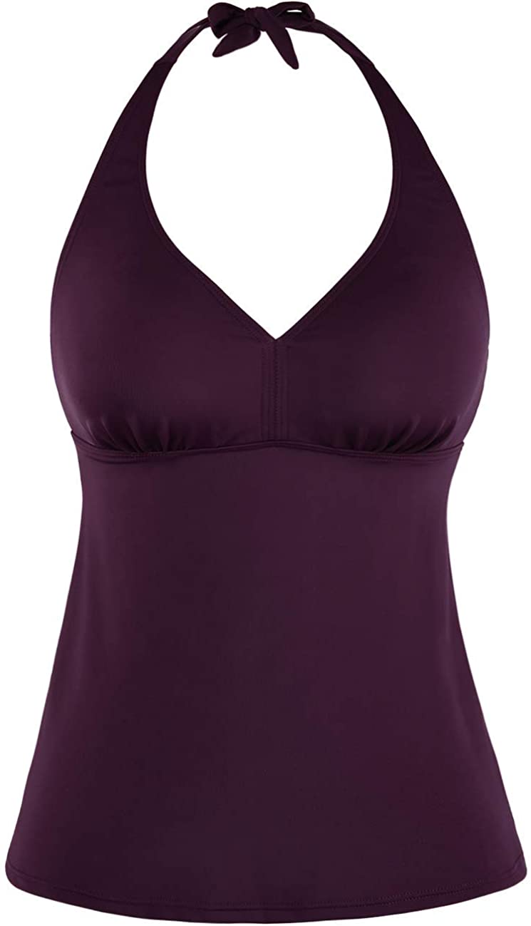 burgundy bathing suit top