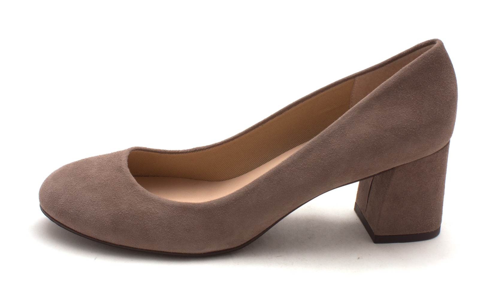 French Sole Womens TRANCE Suede Round Toe Classic Pumps Taupe Suede Size 11.0 French Sole Womens TRANCE Suede Round Toe Classic Pumps Taupe Suede Size 11.0