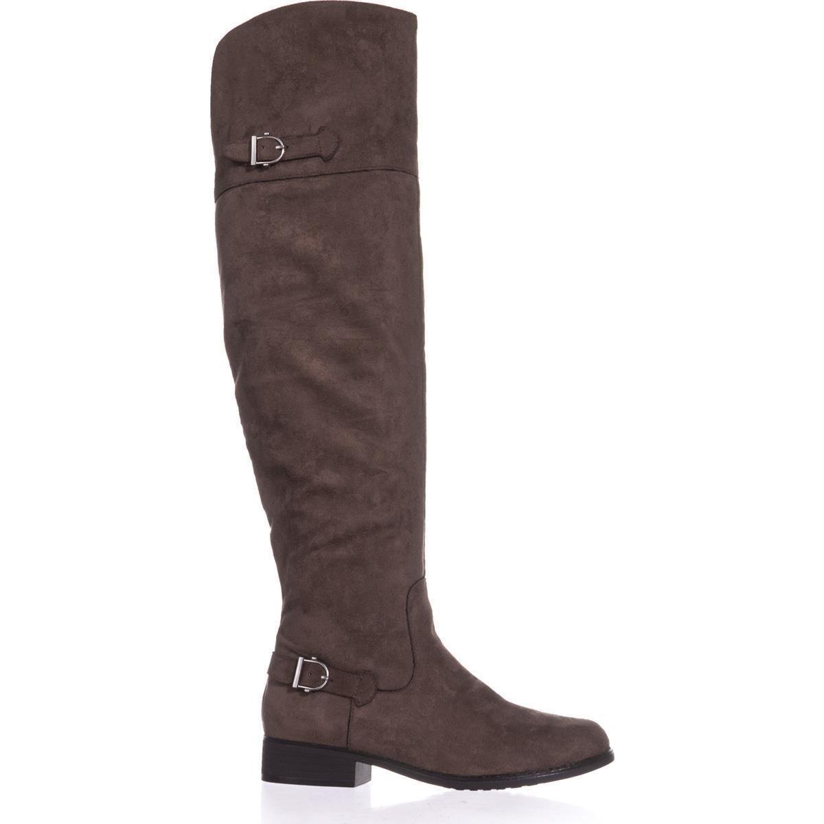 rage knee high boots