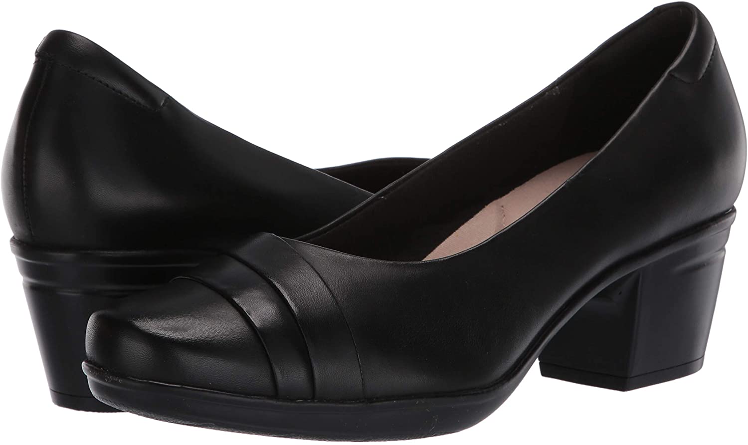 Clarks Women's Emslie Mae Pump, Black 