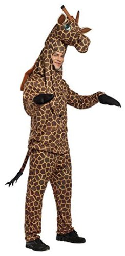 Deluxe Giraffe Adult Costume Brown Size One Size Standard 6btu Ebay 8278