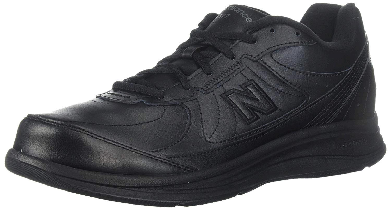 New Balance Mens mw577bk Low Top Lace Up Running Sneaker, Black black ...