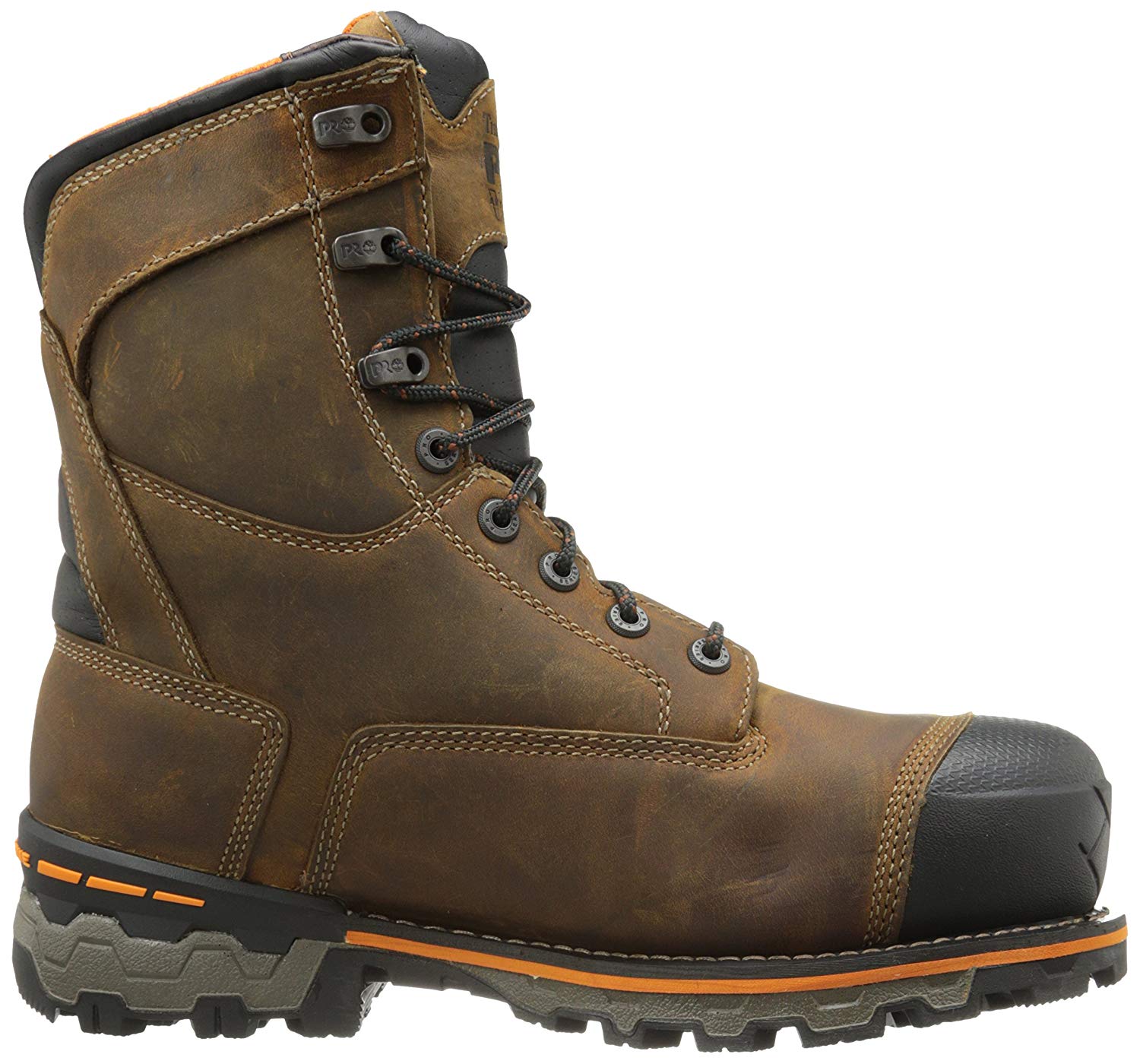 timberland pro men's boondock waterproof composite safety toe work boots