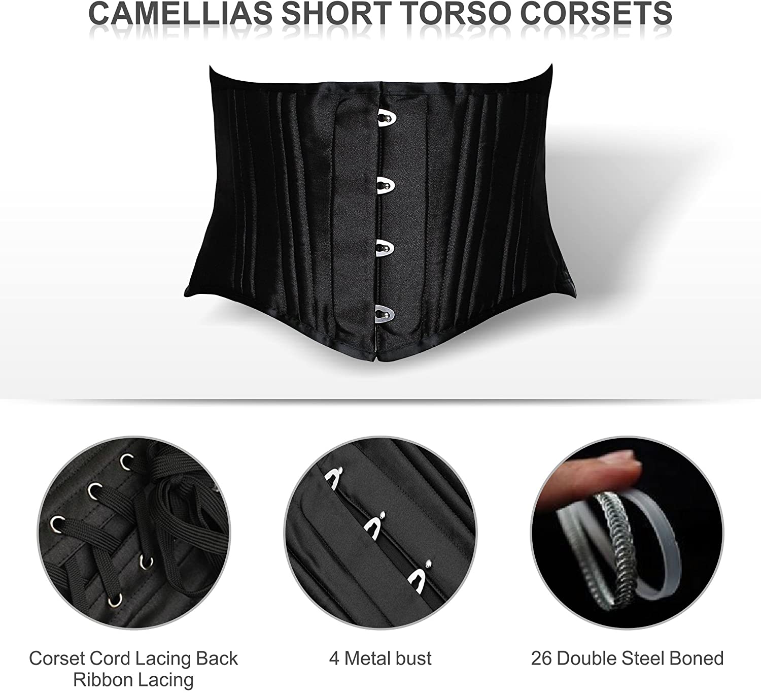 full torso steel boned