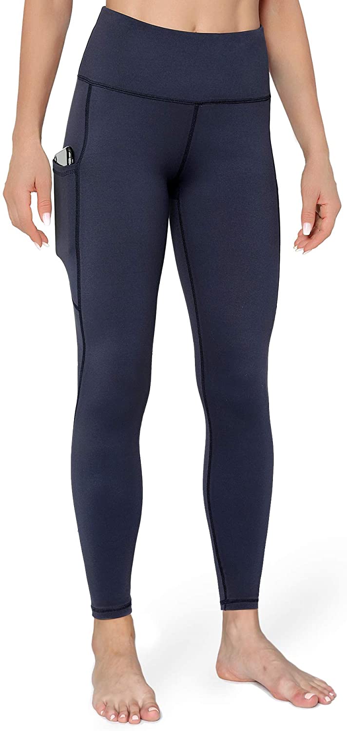 Poshdivah Ultra Soft Yoga Pants For Women High Waisted Eclipse Blue Size 663577977481 Ebay