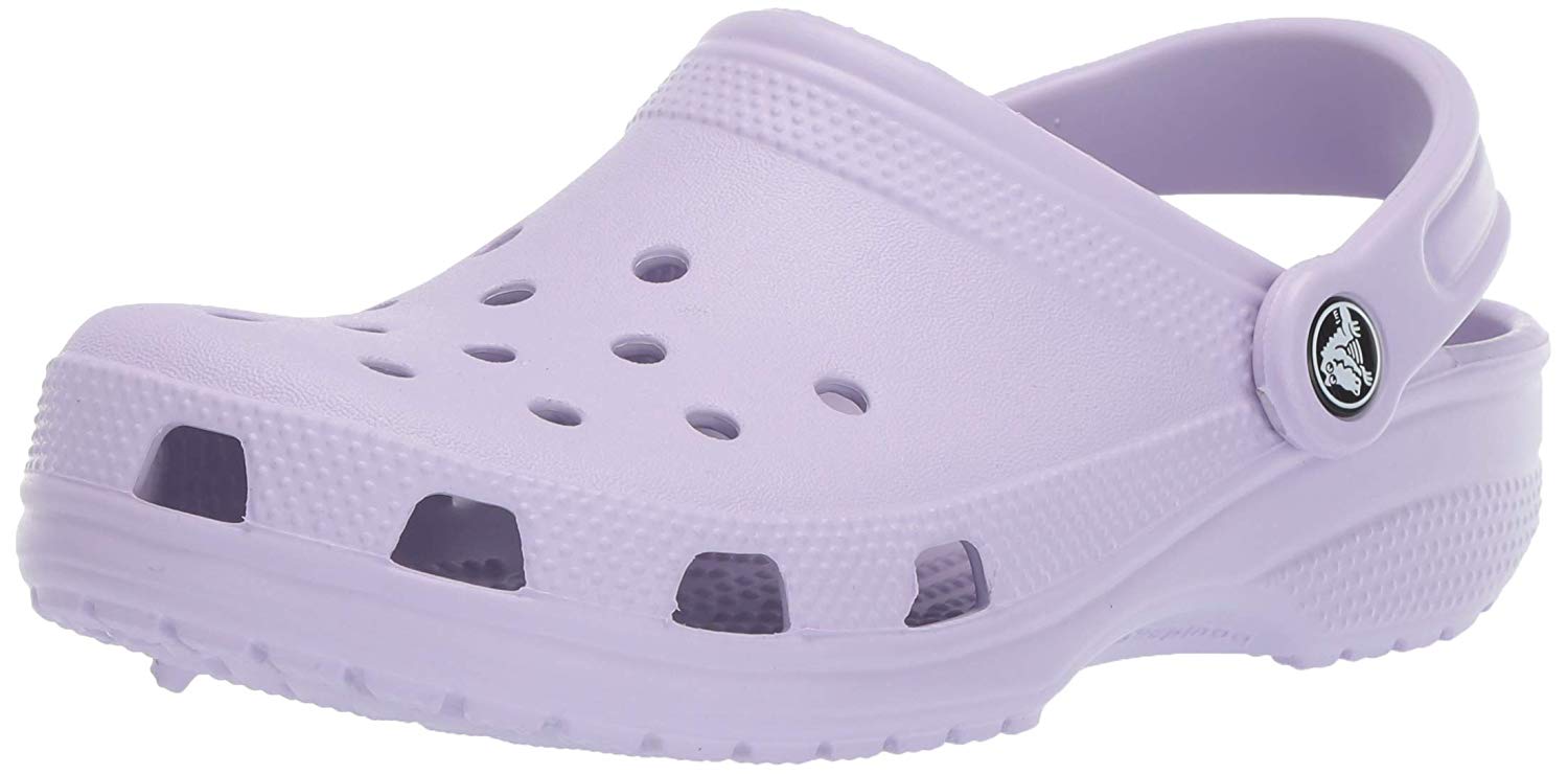 womens lavender crocs