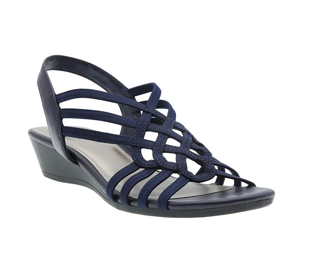 Impo Womens Roma Open Toe Casual Strappy Sandals, Navy, Size 9.0 NtRY ...