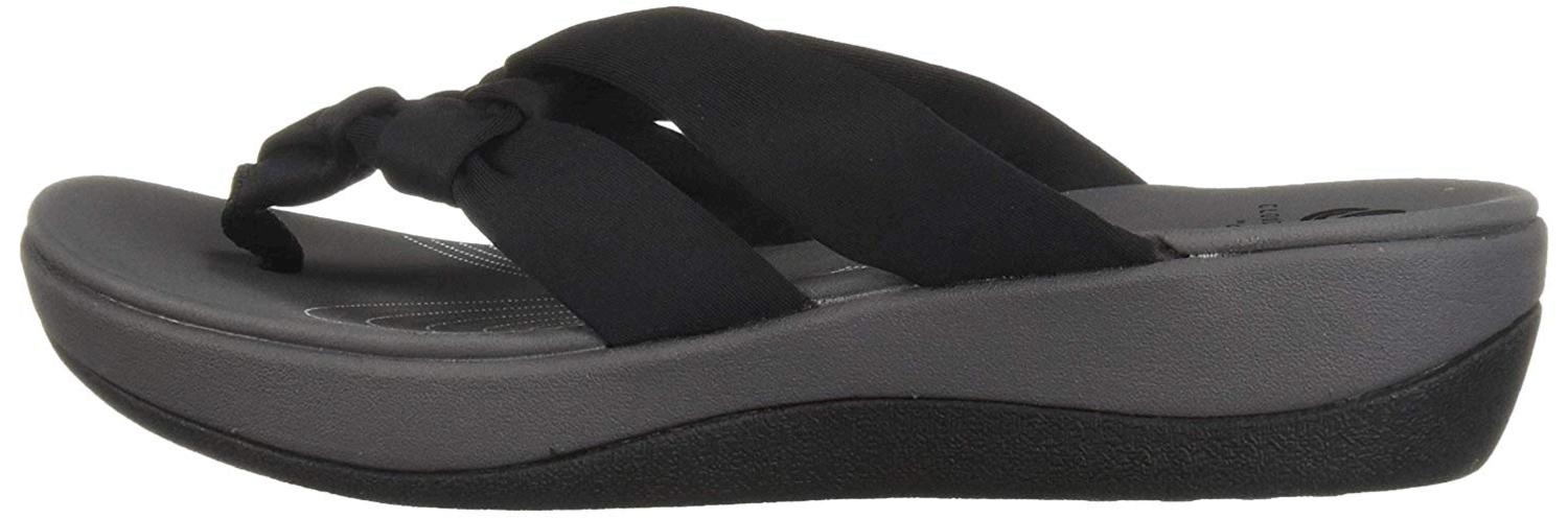 arla clarks flip flops womens