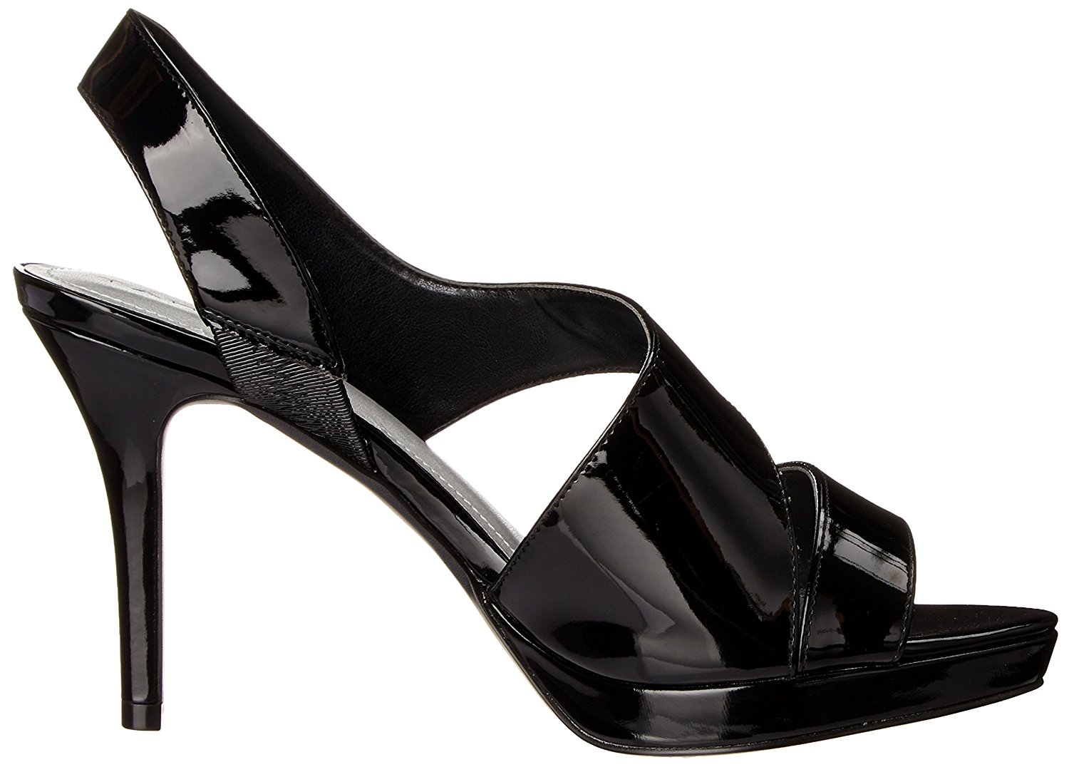 Tahari Womens Bounty Open Toe Casual Slingback Sandals Black Patent Size 95 6 Tahari Womens Bounty Open Toe Casual Slingback Sandals Black Patent Size 95 6