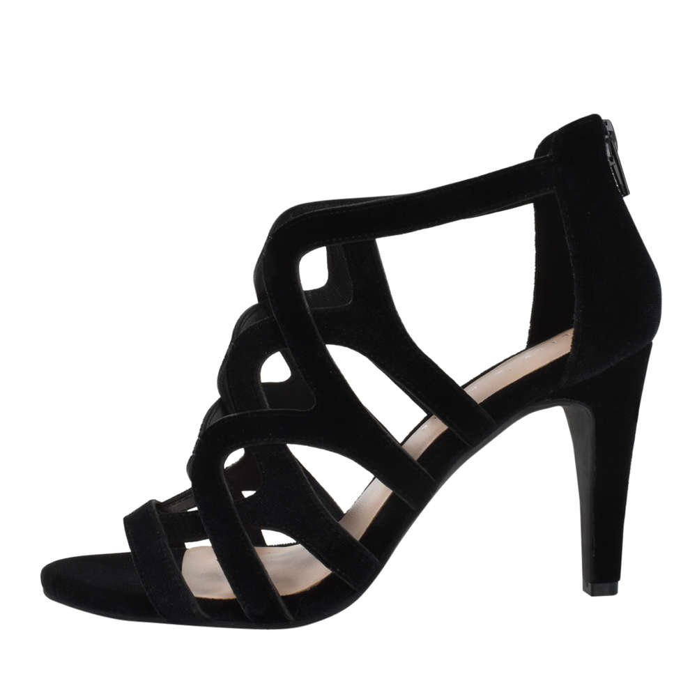 Kelly Katie Womens Ocilia Open Toe Special Occasion Strappy Black Size 60 9 Kelly Katie Womens Ocilia Open Toe Special Occasion Strappy Black Size 60 9