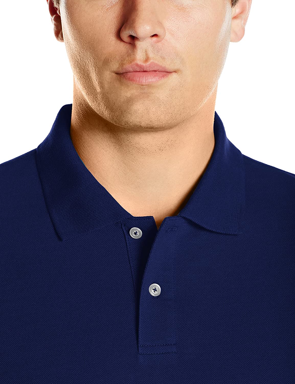 pique polo shirts for men