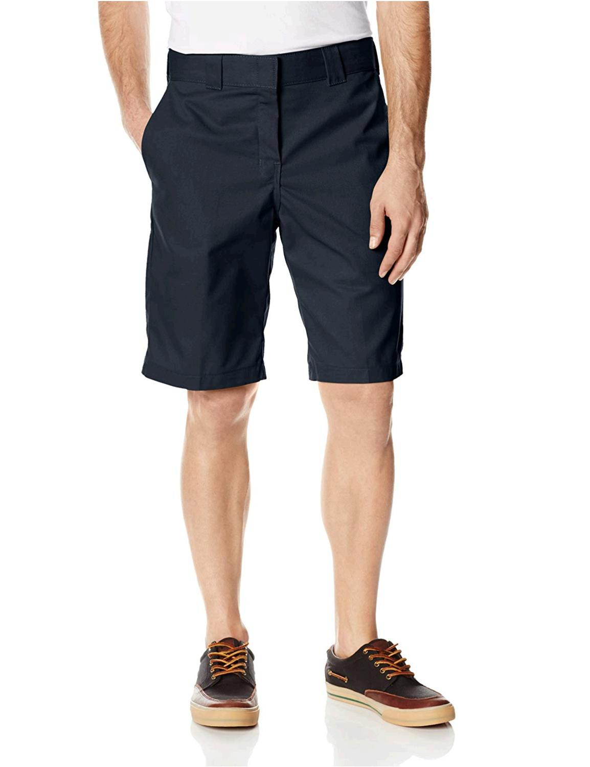 stretch work shorts mens