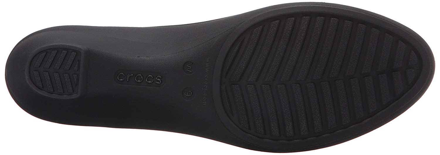 crocs women's lina wedge pump