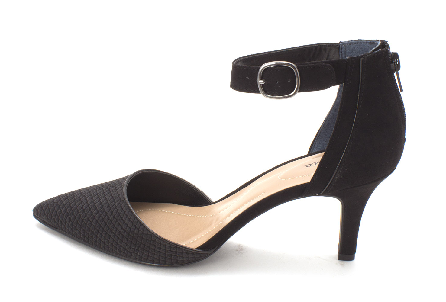 Style Co. Womens Wylid Pointed Toe Ankle Strap Dorsay Pumps Black Size 8.0 Style Co. Womens Wylid Pointed Toe Ankle Strap Dorsay Pumps Black Size 8.0