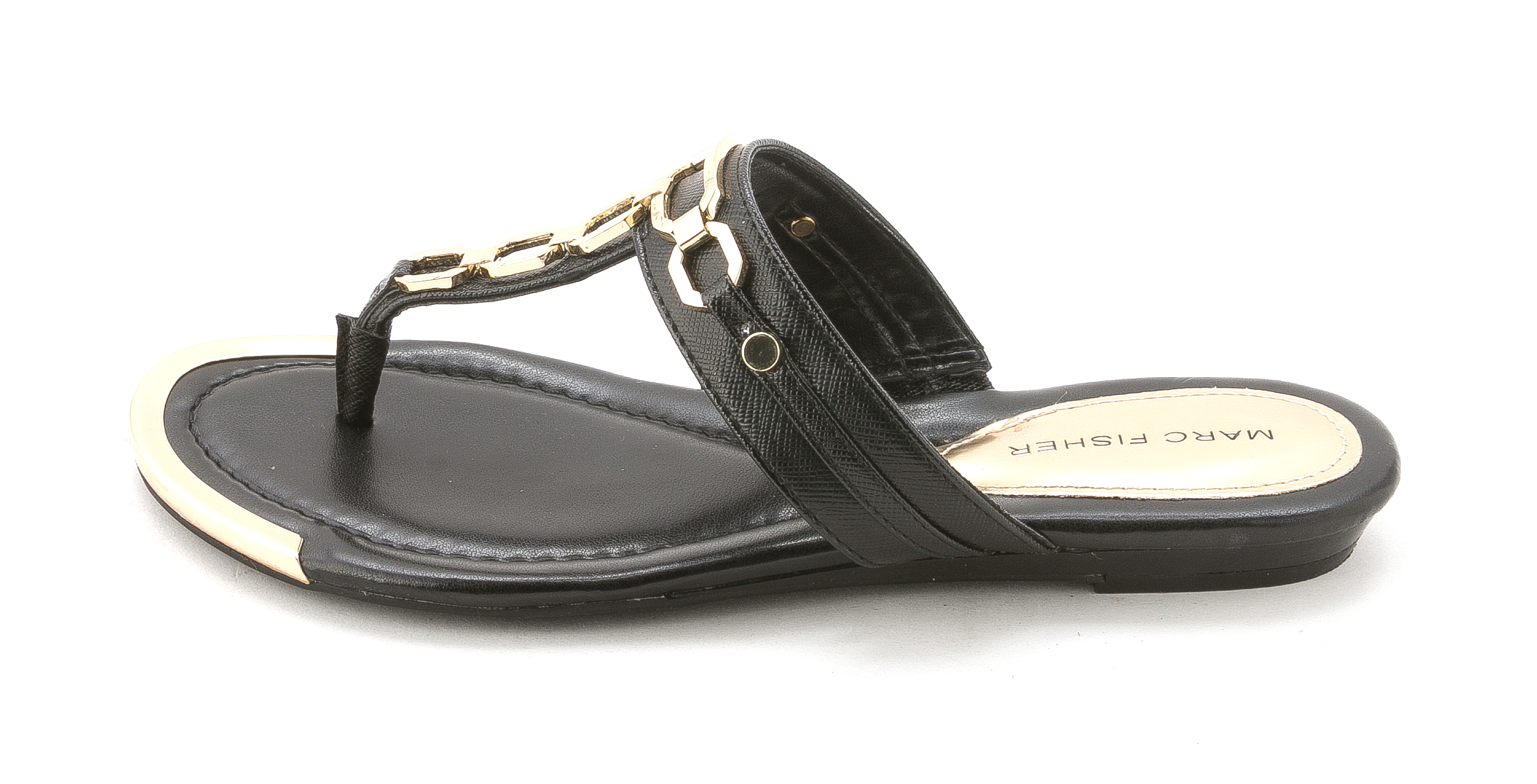 Marc Fisher Womens MYRISSA Open Toe Casual Slide Sandals Black LL Size 70 Marc Fisher Womens MYRISSA Open Toe Casual Slide Sandals Black LL Size 70
