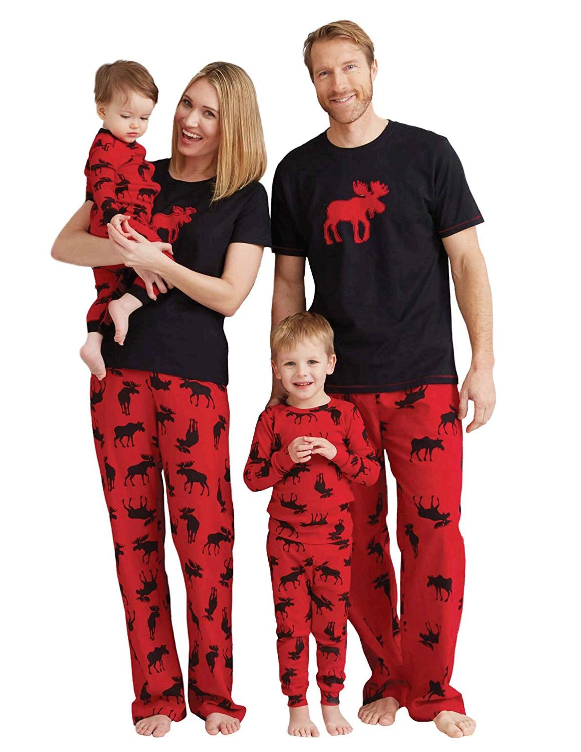 family christmas pajamas hatley