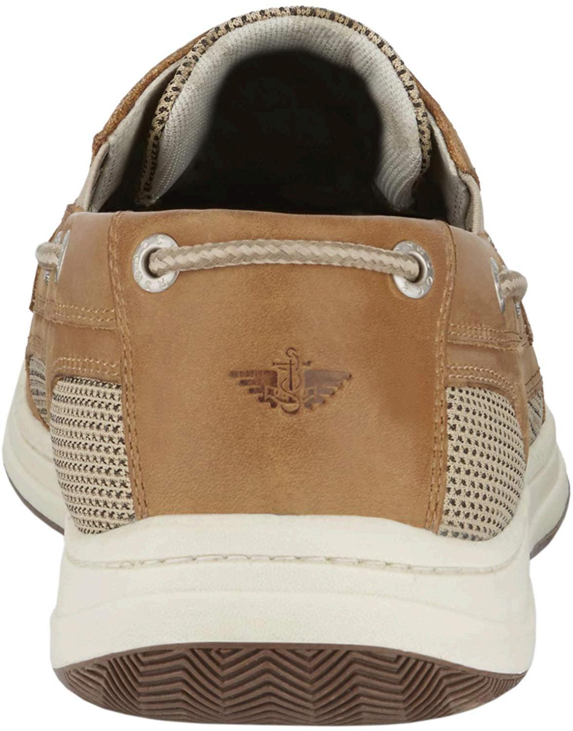 dockers mens beacon leather casual classic boat shoe with neverwet
