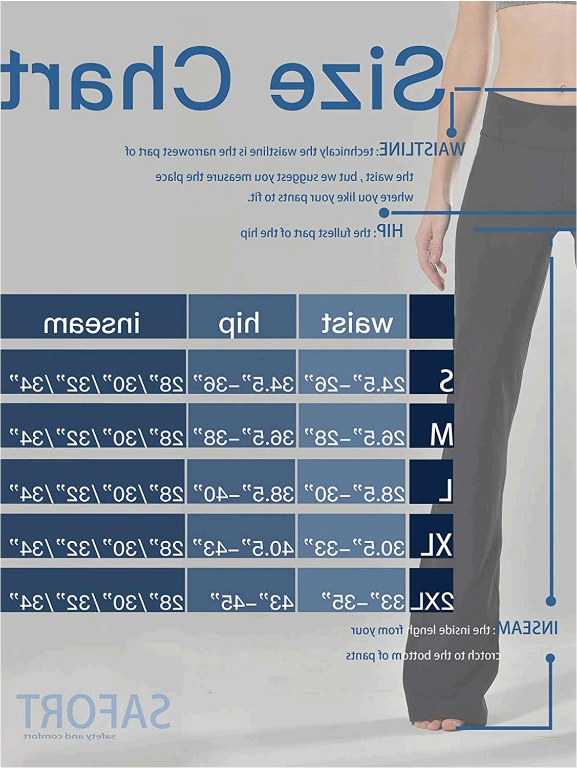 how to know what size yoga pants you are in style