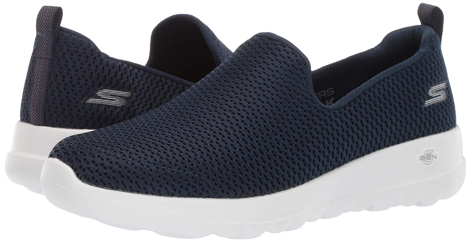 Skechers Womens Go Walk Joy Low Top Slip On Walking Shoes