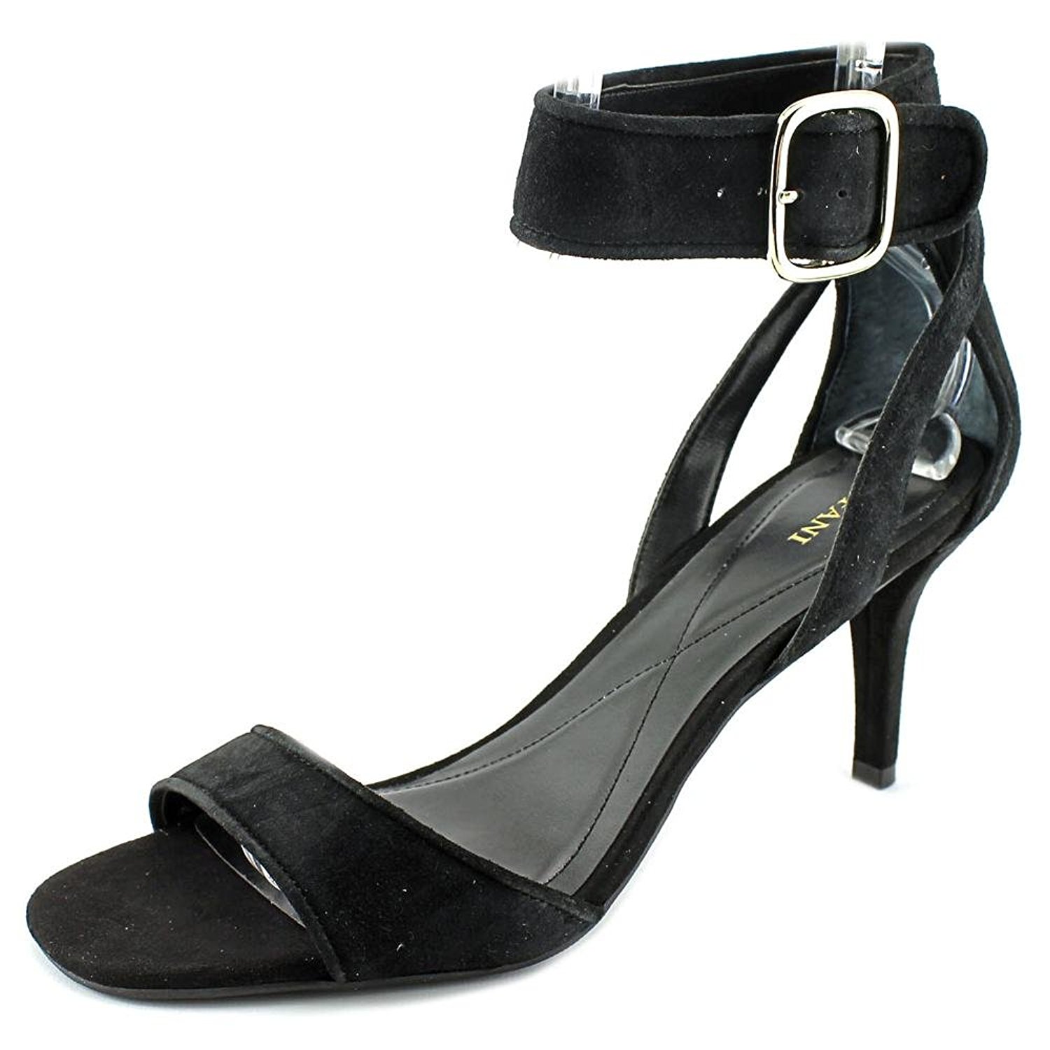 Alfani Womens Casedy Suede Open Toe Ankle Strap Dorsay Pumps Black Size 7.0 0 Alfani Womens Casedy Suede Open Toe Ankle Strap Dorsay Pumps Black Size 7.0 0